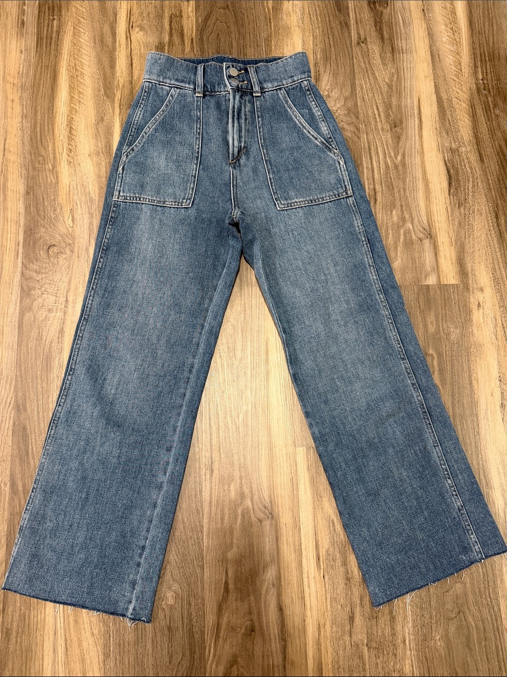 Joe's Jeans The Blake high rise wide leg crop